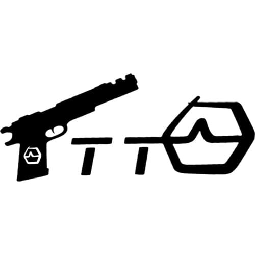 Various Sizes Ural TT Waterproof Funny Car Sticker Vinyl Decal White/black for Auto Car Stickers Styling