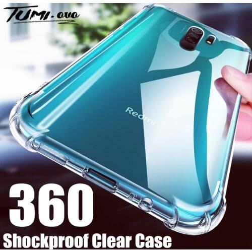Shockproof Soft Case For Xiaomi Redmi Note 10 9s 8 7 6 5 8T 9 Pro Max 10X 9C 9A 8A 7A 6A A2 A3 Lite GO K20 K30 Mi 9 SE 6X Cover