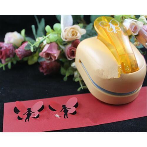 Stereoscopic Angel Shaped Punch Craft Foam Puncher Handmade DIY Tools Paper Cutter Hole Punch Scrapbook Dancing Girl Embossing