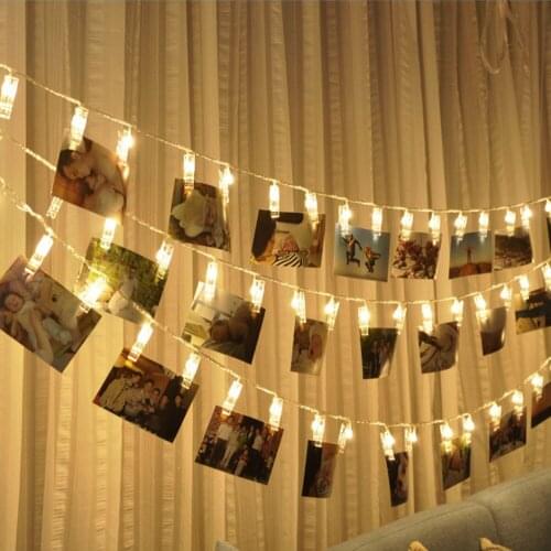 Led Photo Clip Lights, Photo Clip String Light, Photo Holder String Light, Wedding Decoration, Eid Mubarak Christmas Supplies