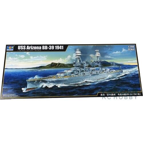 Trumpeter 05337 1/350 Russian Navy Tsesarevich Battleship 1917 Warship Model Kit TH05712-SMT6