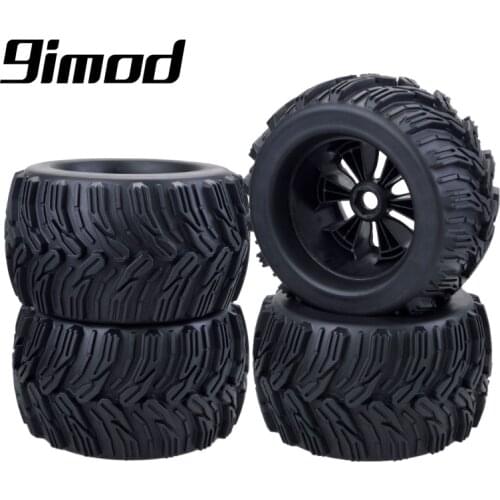 1/8 Wheel&Tire Set Huge Tire 170mm Monster Truck Off-Road Tire For RC Car Redcat Team HPI &Traxxas E-maxx ZD Traxxas Slash