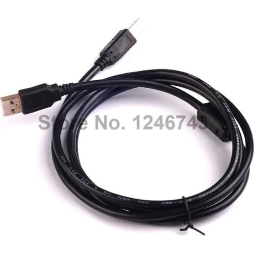 1PCS USB Printer Line Square Mouth USB 2.0 Data Cable 1.5m High Quality Black