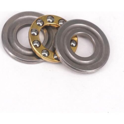 10PCS 9x20x7mm Miniature Axial Ball Flat Washers Thrust Bearings 3-Parts ABEC-1