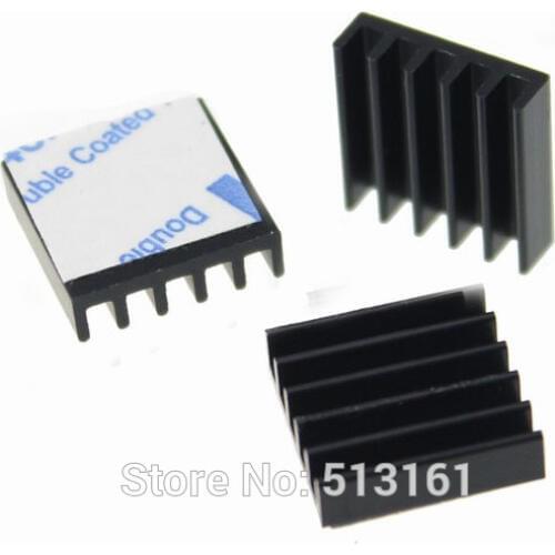 1000 Pieces Heatsinks Aluminum Cooler Heat Sink Cooling Radiator 14x14x4mm