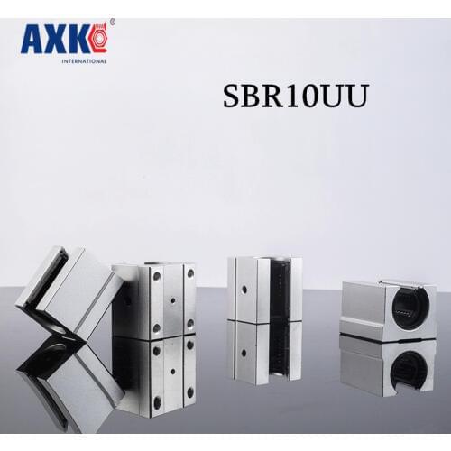 2019 Direct Selling 4pcs/lot Sbr10uu /sme10uu 10mm Shaft Linear Ball Bearing Block Sbr For Cnc Router Mill Machine Diy Sbr10