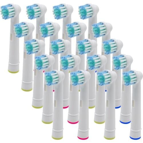 20x Replacement Toothbrush Heads Electric Brush Fit for Oral B Braun Models Power Triumph Precision Clean Sensitive Clean