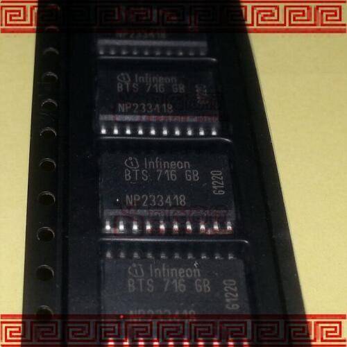 Free Shipping! 10pcs/lot BTS716GB BTS 716 GB BTS716 6B Smart High-Side Power Switch Four Chanmels SOP-20