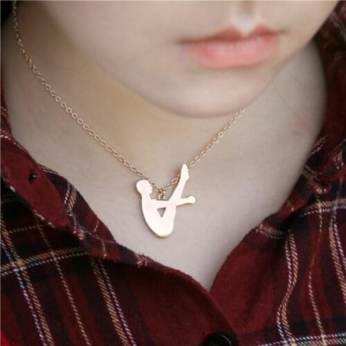European and American popular sports series pendant diving athletes necklace friend gifts