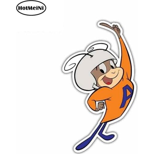 HotMeiNi 13cm x 7.5cm for Atom Ant Cartoon Anime Car Sticker Helmet Motorcycle Sunscreen Vinyl JDM Bumper Trunk Truck Graphics