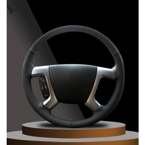 Artificial Leather Car Steering Wheel Cover for Chevrolet Captiva 2007-2014 Silverado GMC Sierra 2007 08-2013 Daewoo Winstorm