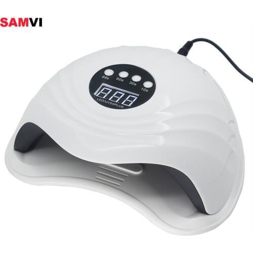 SAMVI SUN5X Plus 80W UV Led Lamp Nail Dryer Gel Nail Lamp Fast Curing Gel Polish Ice Lamp for Nail Manicure Machine Led Lamp