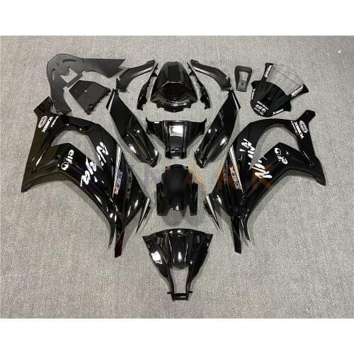 Motorcycle ABS Injection Molded Body Protection Black Fairing Kit For Kawasaki Ninja ZX10R ZX-10R 10R zx10r 2011-2015 2013 2014