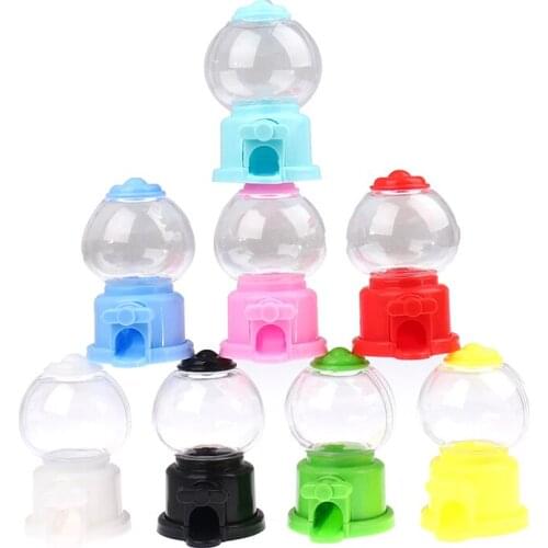 New Creative Sweets Mini Candy Machine Bubble Toy Dispenser Coin Bank Kids Toy Warehouse Price Christmas Birthday Gift