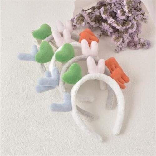 Cute Girls Headband Fancy Dress Hat Letter Love Kids Baby Girls Adult Hairwear Christmas Hair Accessories