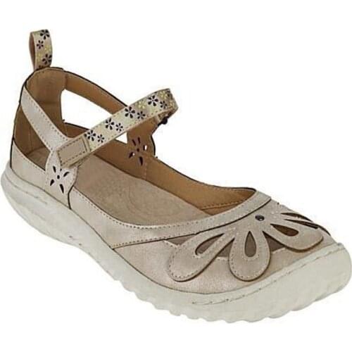 Flat comfortable casual sandals womens solid color non-slip large size outdoor shoes 2021 summer womens shoes