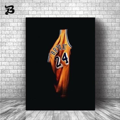 Forever No.24 Sports Jersey Poster Modern Classic Home Wall Art Canvas Painting Wall Picture Hd Print for Living Room Decoration