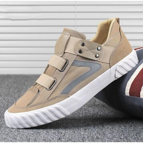 Spring and Autumn Fashion Mens Canvas Shoes Brand Mesh Basic Mens Casual Flat Shoes Round Toe Mens Casual Sneakers