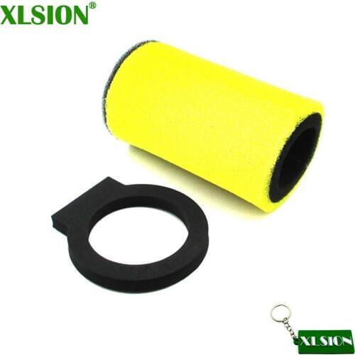 XLSION Dual Stage Air Filter Fit Yamaha Big Bear 350 YFM350FW Timberwolf 250 YFB250 Moto-4 250 350 YFM350ER Kodiak 400 YFM400FW