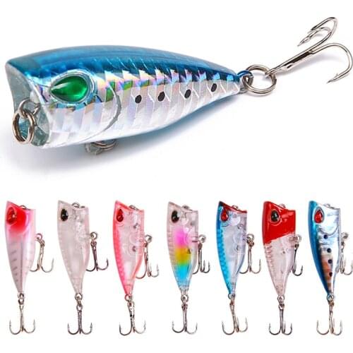Winter 2021 Lure Wave Climbing 4cm/3.3g Wobbler Fake Bait Artificial Bait Plastic Hard Lure Fishing Tackle Fishing Gear 1Pcs