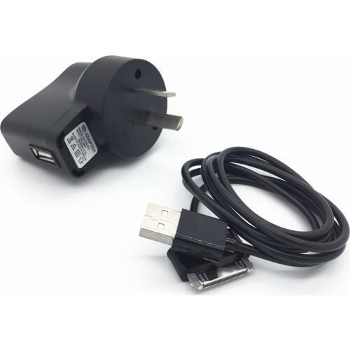 30PIN Usb Wall Charger Data Black Cable for Samsung Galaxy Tab 8.9 GT-P7310,10.1 T859,10.1 GT-P7100,10.1 GT-P7100
