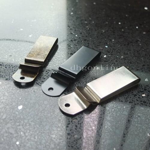 5 25 PCS Belt Clip 83x22mm Leather Craft For Spring Holster Hook Buckle Universal