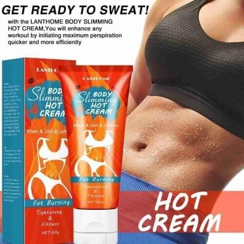 60g Body Slimming Cream Hot Chilli Weight Loss Creams Leg Waist Belly Effective Anti Cellulite Fat Burning Gel Massage Products