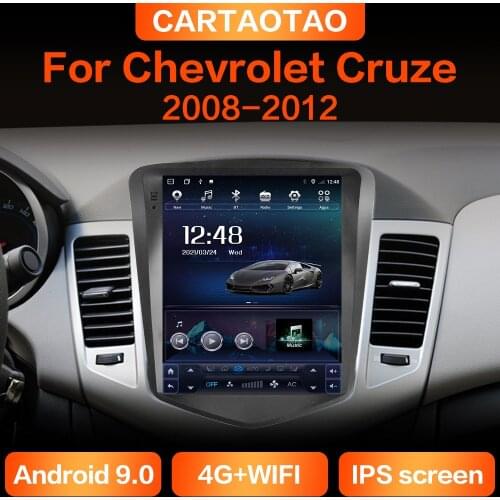 For Chevrolet Cruze 2008 2009-2012 Android 9.0 car radio GPS navigation stereo vertical IPS screen multimedia video player 2din