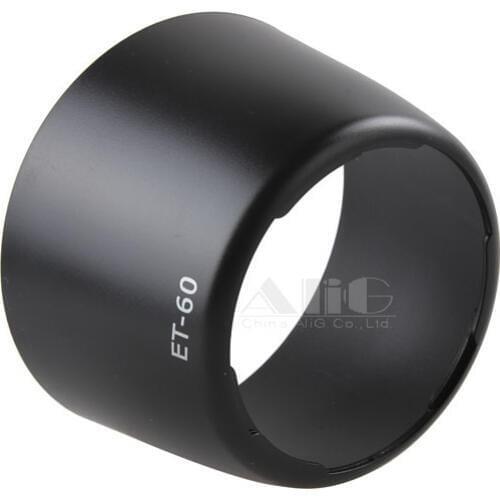 Camera Lens Hood 58mm ET-60 for EF-S 55-250mm f/4-5.6 IS II & EF 75-300mm f/4-5.6 III USM Lens