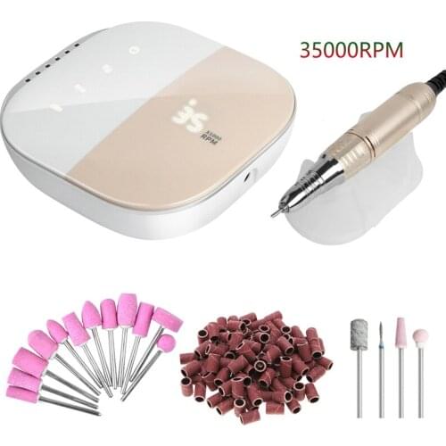 35000RPM Electric Nail Drill Machine 30W Manicure Drill Machine Pedicure Drill Professional Nail Drill Machine Nail Drill Salon