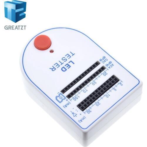 GREATZT 2~150mA Mini Handy LED Test Box Tester For Light-emitting Diode Lamp Bulb Battery Tester Handy Device LED Tester