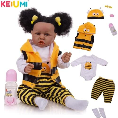 Reborn Dolls 57cm Soft Cloth Body Baby Realistic Vinyl Boneca Lilfelike Baby Toy Bebe Reborn Doll For Kids Birthday Gift