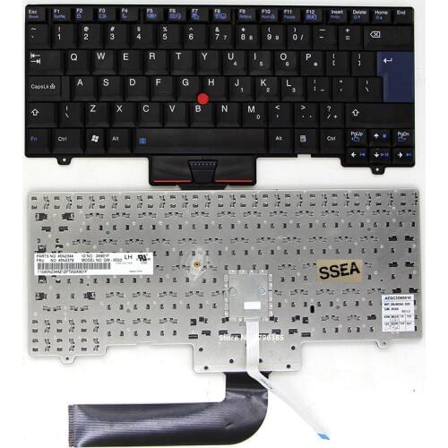 SSEA New Keyboard for IBM LENOVO Thinkpad sl410 sl410k sl510 L412 L512 L421 laptop keyboard English