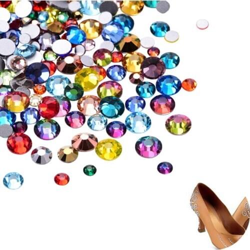 New DIY shoes rhinestones accessories 1440pcs shoes accessories