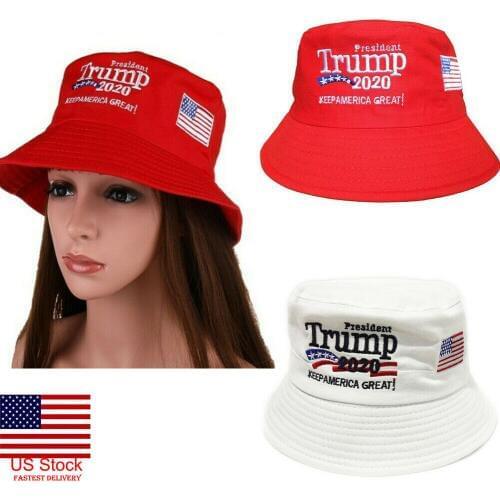 US Men Women Rice Flag Bucket Hat Outdoor Travel Sun Beach Fisherman Fishing Cap