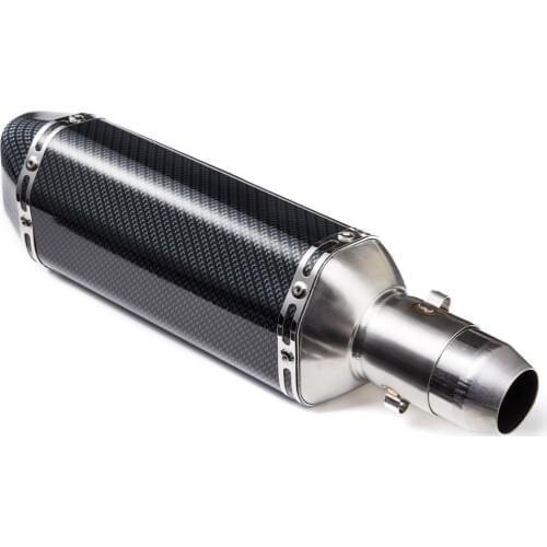 For KAWASAKI NINJA 400 Universal Motorcycle Exhaust Pipe With Muffler Moto Bike DB Killer For YAMAHA MT07 MT09 Universal