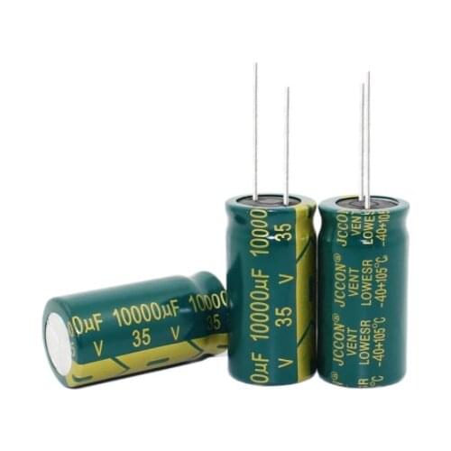 10pcs/lot 35V10000UF Aluminum Electrolytic Capacitors 10000UF / 35V