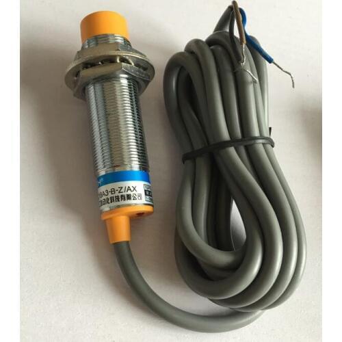 5pcs M18 capacitive proximity switch sensor LJC18A3-B-Z/AX DC6-36V 3wires NPN NC 1-10mm distance