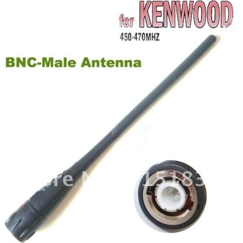 UHF:450-470MHz BNC-Male Antenna for TK308 TK3118 Two-way Radio