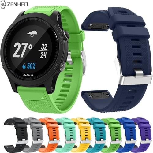 Replacement 22mm Watchband For Garmin Forerunner 935 Quick Release Silicone Strap For Garmin Forerunner 945 Smart Watch Band