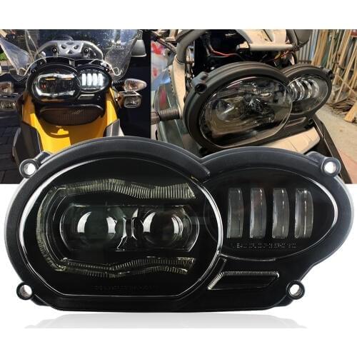 For bmw r1200gs 2005 - 2012 headlight Led Motorcycle light for BMW R1200GS R 1200 GS ADV 2006 -2013 ( fit Oil Cooler)