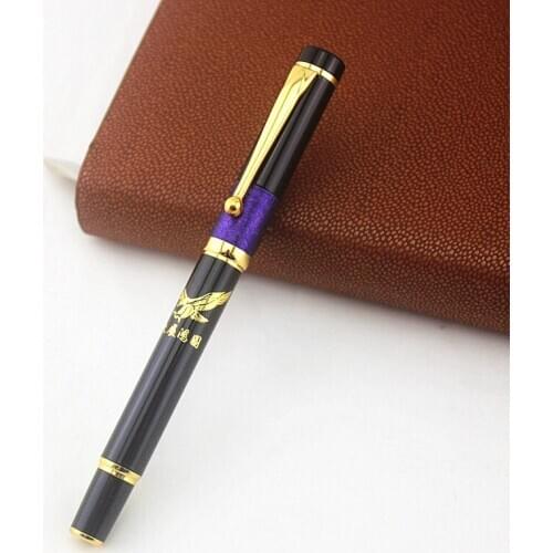 Financial Tip 0.38mm Extremely Fine Fountain Pen Black color pen School Office Writing Stationery