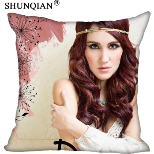 Custom Square Pillowcase Dulce Maria soft Pillow Cover Zippered &F size 20X20cm,35X35cm,40x40cm