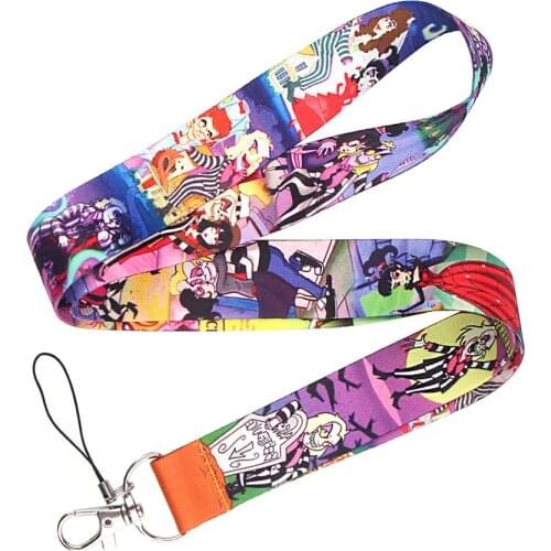 JF361 Horror Movies Neck Strap Lanyard for keys ID Card Phone Straps USB Badge Holder DIY Neck Strap Hang Rope Lariat Lanyards