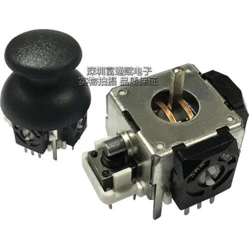 Rocker potentiometer RC toy remote control game console handle double reset B10K with cap