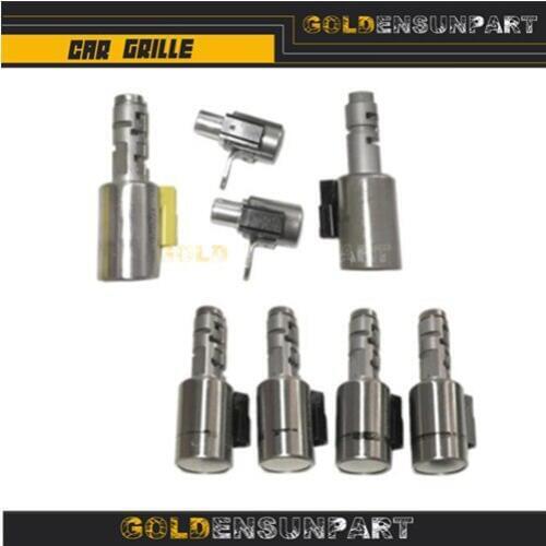 Transmission Oil Pressure Solenoid kit 8pcs 09G TF60SN TF61SN For Golf Audi A4 Mini 6 speed trans solenoids set