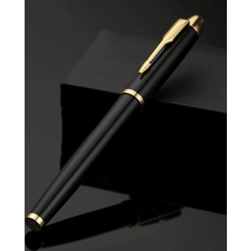 0.5mm Metal Gel Pen with Refill Sign Pen Ink Smooth Rotating Red/Blue Rollerball Pen Business Signature Pen Office School Supply