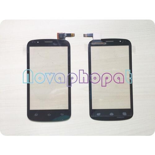 Novaphopat Black SmartPhone Touchscreen For DNS S4504 Innos I5 Dialog i43 Touch Screen Glass Digitizer Sensor Screen Replacement