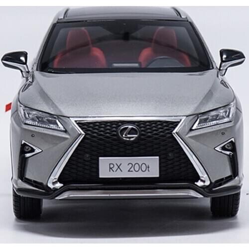 Original Factory Authentic 1:18 Rx Rx200t Suv Off Road Vehicle Silver Diecast Car Models with Small Gift