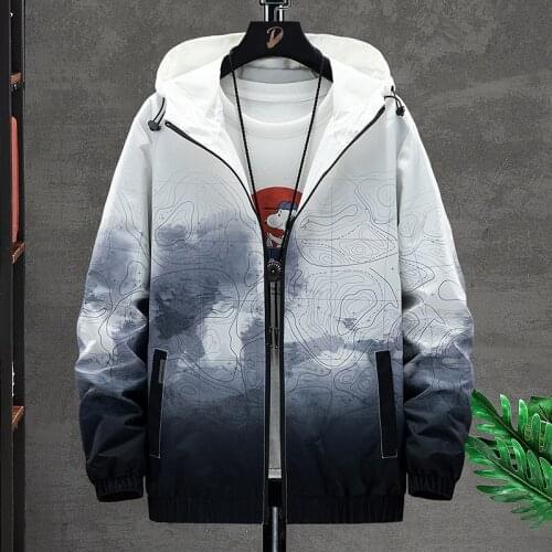Plus Size 8X 7XL 6XL XXXXXL New Hooded Jackets Outdoor Coats Waterproof Mountain Jacket Men Clothes Casual Windbreaker Men